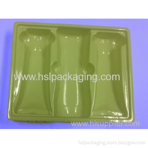 Pp Pet Cosmetics Flocking Blister Clamshell Tray